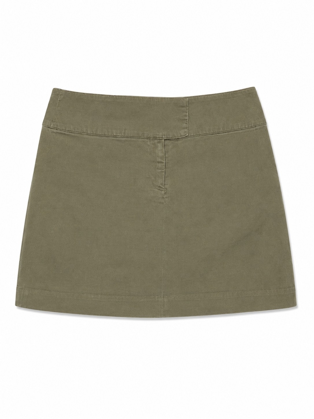 H&M Olive Green Mini Skirt, Size 8